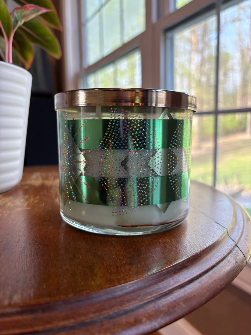 Bath & Body Works Holiday Mint Chocolate 3 Wick Jar Candle 14.5 oz, NEVER USED - Picture 6 of 7